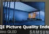 PQI Picture Quality Index på Samsung TV-apparater