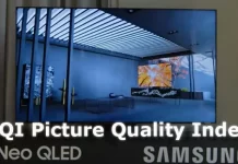 PQI Picture Quality Index på Samsung TV-apparater