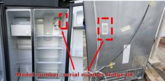 GE kylskåp modellnummer avkodning förklaras 2016-2022
