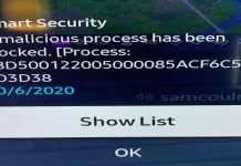 Samsung TV och risk för virusinfektioner