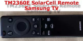 TM2360E Samsung 2023 TV fjärrkontroll