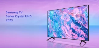 Samsung Crystal UHD 2023 Series TV-apparater, förklaring av skillnaderna