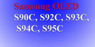 Skillnader mellan Samsung OLED S90C, S92C, S93C, S94C, S95C
