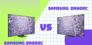 Samsung TV QN850C vs QN800C: Vad är skillnaden?