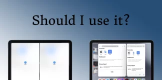 Ska du använda en delad skärm på din iPad?