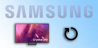 Hur man startar om Samsung TV