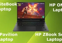 HP Laptop: produktlinjer, serier och tillverkare