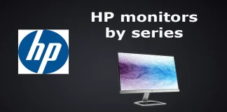 HP-bildskärmar: produktlinjer, serier, vem gör