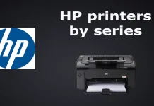 HP-skrivare: produktlinjer, serier, vem gör