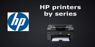 HP-skrivare: produktlinjer, serier, vem gör