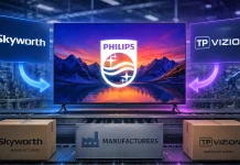 Vem tillverkar TV-apparater under varumärket Philips?