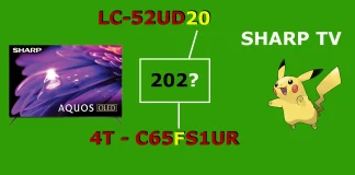 Så här tar du reda på året för din Sharp TV