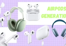 AirPods generationer efter år