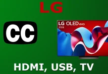 Undertextinställningar på din TV för appar, kanaler, HDMI och USB