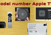 Hur hittar jag modellnumret på din Apple TV?