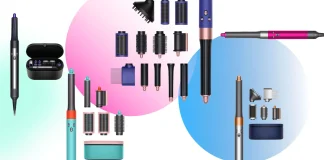 Lista över Dyson Airwrap-modeller efter generation och modell