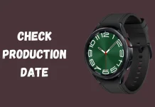 Hur man tar reda på tillverkningsdatumet för Samsung Galaxy Watch