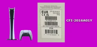 Förklaring och betydelse av Sony PS5-modellnummer