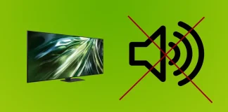 Samsung TV utan ljud, hur man fixar det