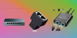 Vad är skillnaden mellan en Ethernet-splitter och en switch?