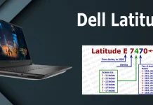 Avkodning av modellnummer för Dell Latitude, 2010–2030