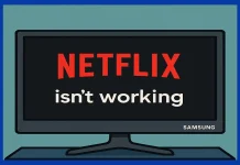 Netflix fungerar inte på Samsung Smart TV