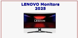 Lenovo 2025-skärmar