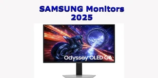 Samsung-skärmar 2025, kort översikt