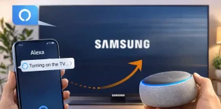 Min Samsung-TV går inte att slå på med röstkommandon