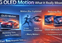 Vad är OLED Motion på LG-tv-apparater