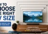 Hur man väljer rätt TV-storlek