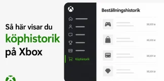Så här visar du köphistorik på Xbox