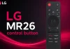 Användning av LG AI Magic Remote MR26 (2026)