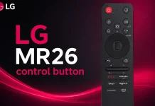 Användning av LG AI Magic Remote MR26 (2026)
