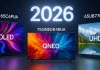 LG TV-modellnummeravkodning, LED, NanoCell, QNED, OLED 2011–2026
