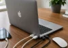 Beskrivning av portarna på Apple MacBook-datorer