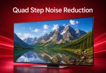 Quad Step Noise Reduction på LG-TV, vad är det?