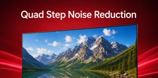 Quad Step Noise Reduction på LG-TV, vad är det?