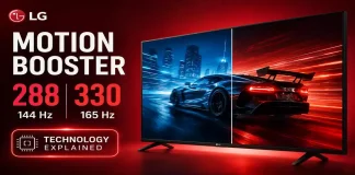 Motion Booster 288 och 330-teknik i LG-tv-apparater