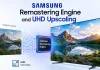 Samsung Remastering Engine och UHD Upscaling i Samsung TV-apparater