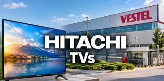 Var tillverkas Hitachi-TV-apparater och vem tillverkar dem?