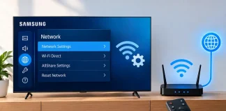 Så ändrar du nätverkskonfigurationen på din Samsung-TV