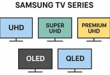 Rangordning av Samsungs TV-serier