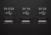 Vad betyder USB 5V 0,5A, 1A, 2A och 3A?