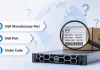 Vad betyder Dell Manufacturer Part, Dell Part och Order Code?