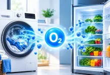 Vad är Active Oxygen i tvättmaskiner och kylskåp?