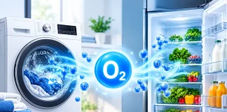 Vad är Active Oxygen i tvättmaskiner och kylskåp?