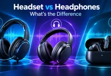 Headset och hörlurar vad är skillnaden?