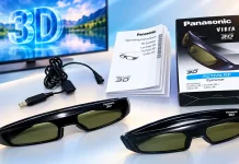 Kompatibilitetslista för Panasonics 3D-glasögon efter TV-modell och år