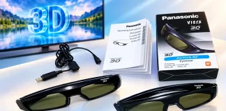 Kompatibilitetslista för Panasonics 3D-glasögon efter TV-modell och år